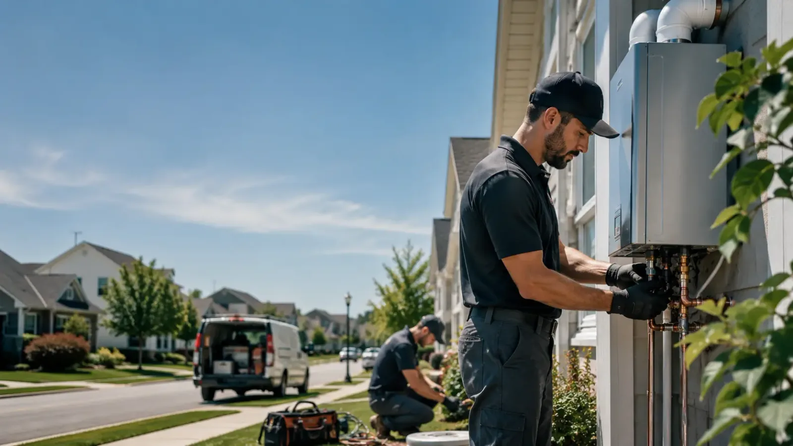 Tankless Water Heater Installation in Black Mountain, NC